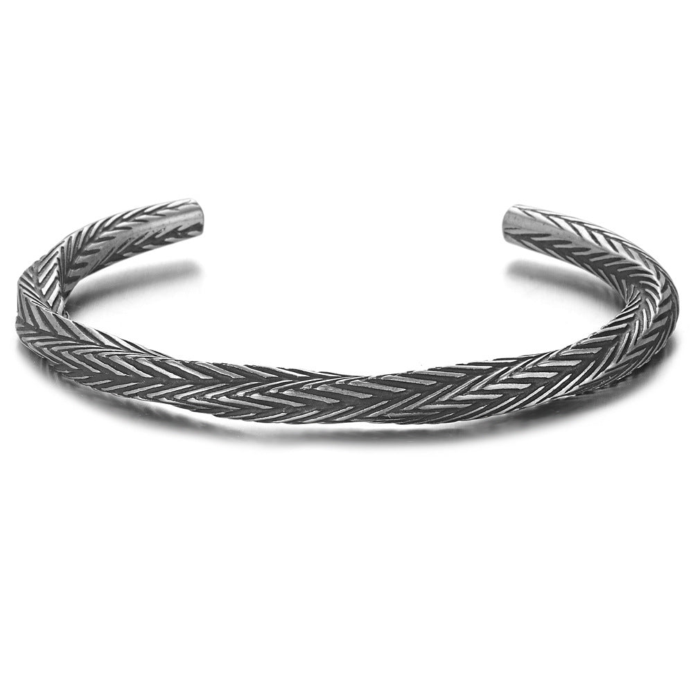 Pattern bracelet men