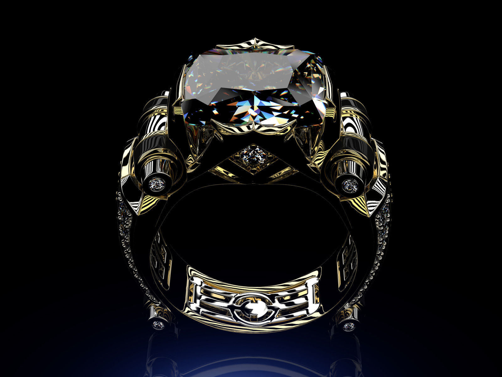 Domineering Ring Men