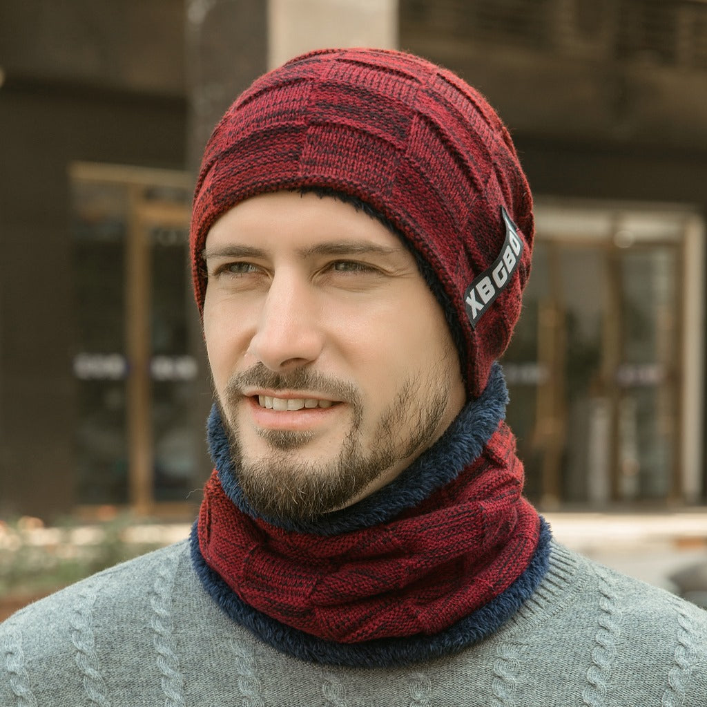 Winter Cold-proof Headgear Face Mask Warm And Windproof Hat