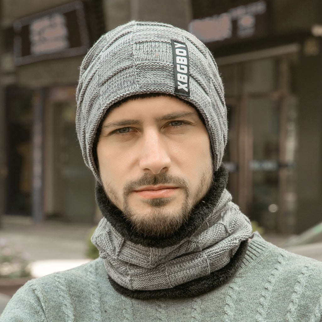 Winter Cold-proof Headgear Face Mask Warm And Windproof Hat