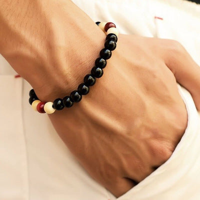 Healing Balance Energy Beads charm bracelet