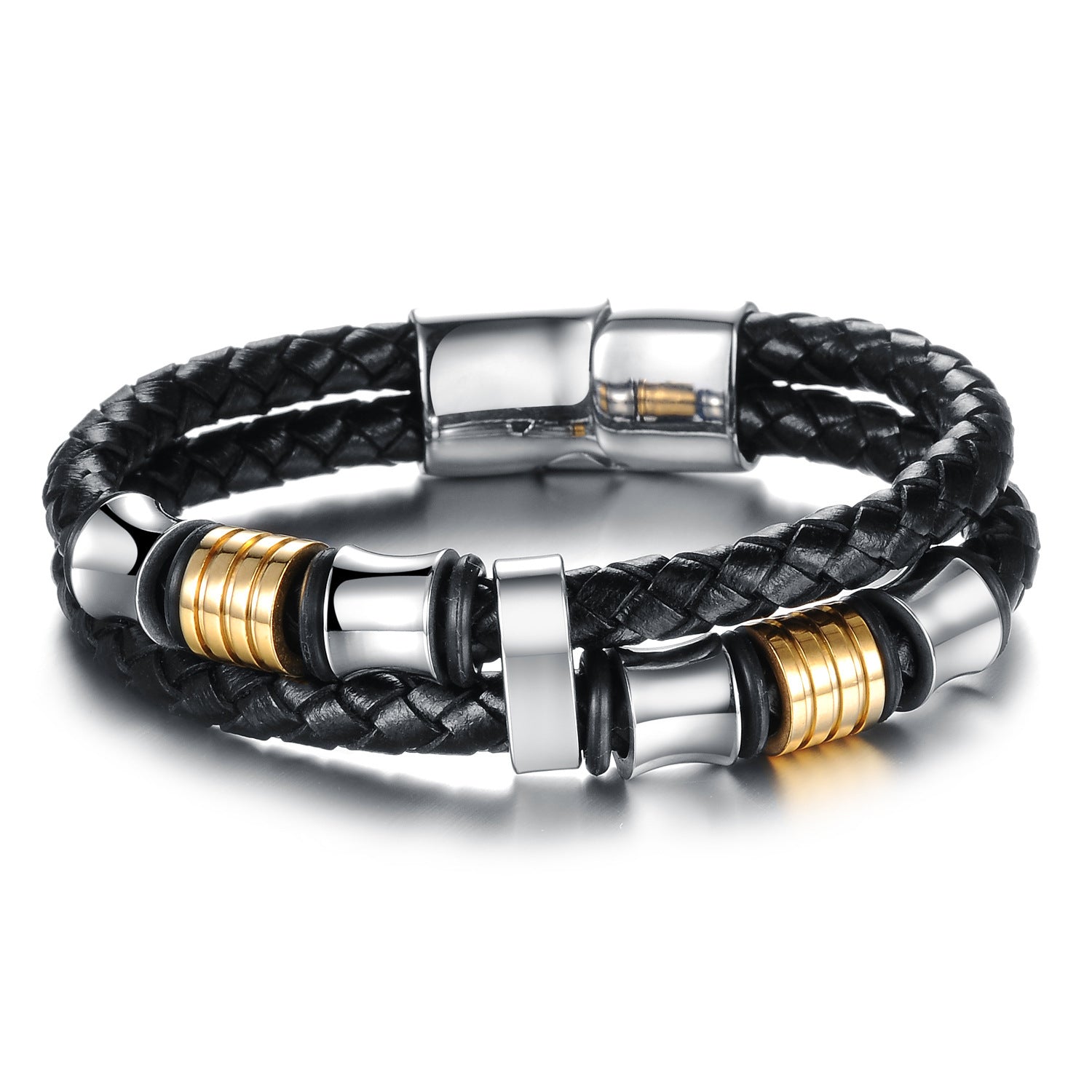 Magnetic Buckle Knitted Bracelet
