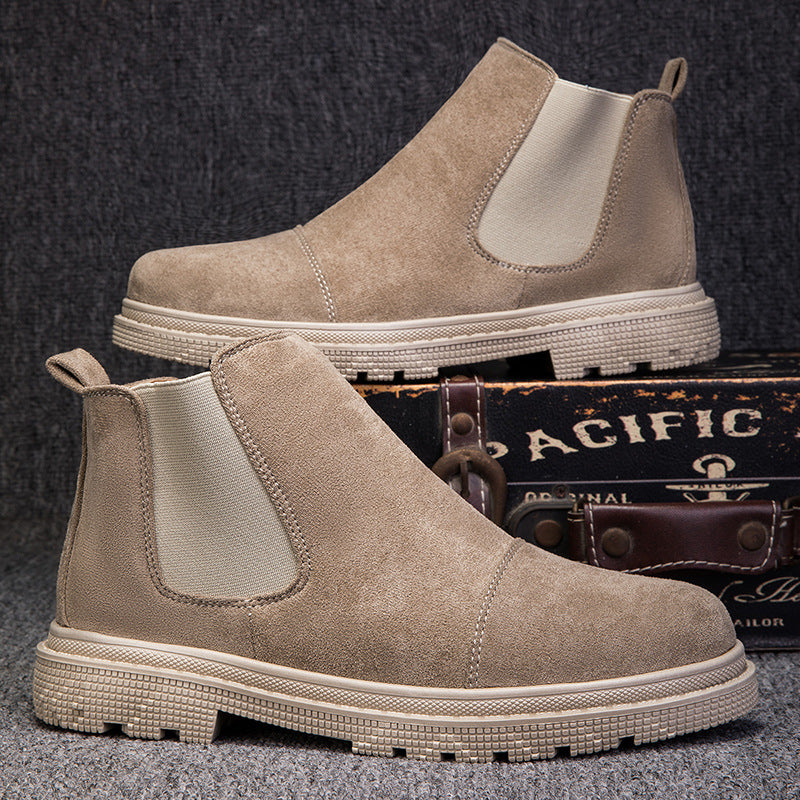 Slip-on Gao Banglun Retro Boots Men