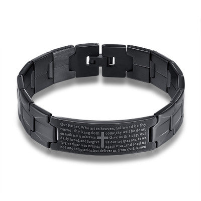 Cross Bible Bracelet