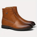 Dress Boots With Zipper Faux Fur