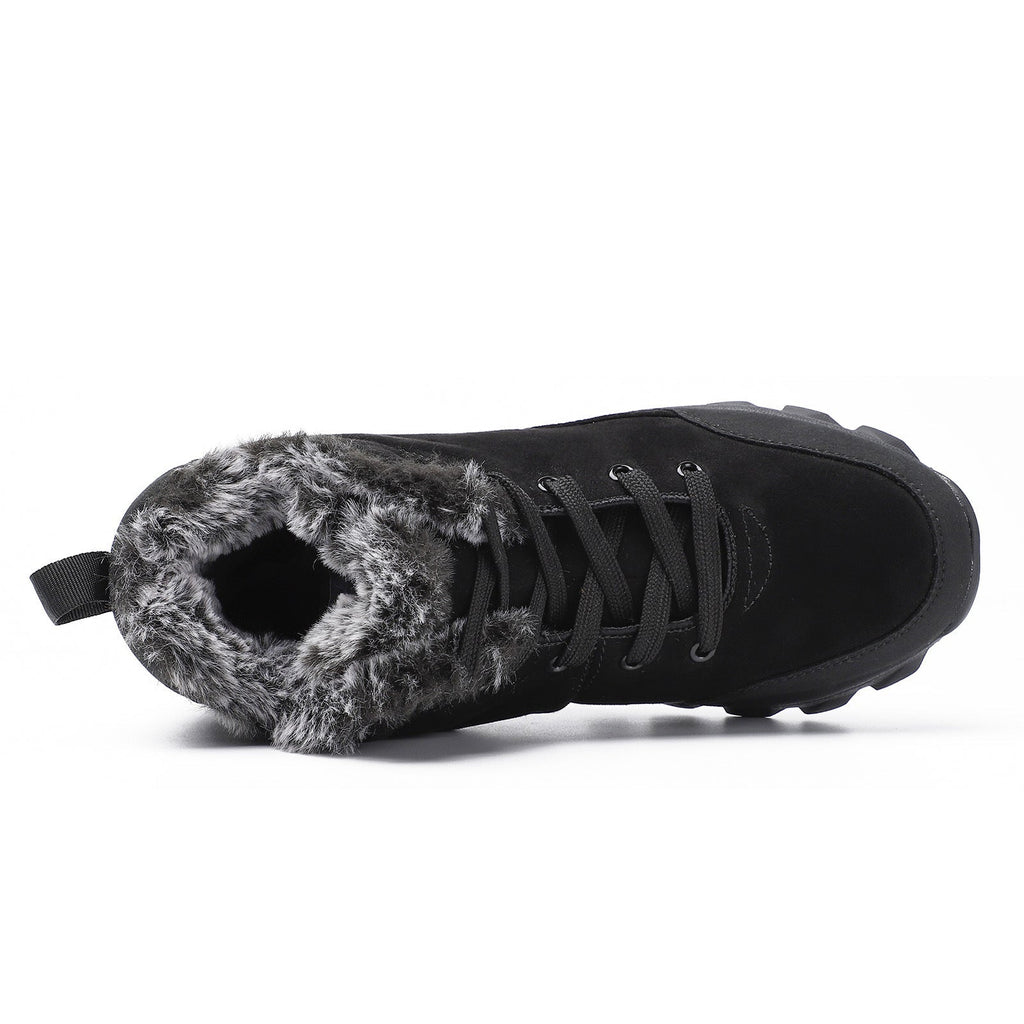 Men's Snow Boots Warm With Plush In Winter