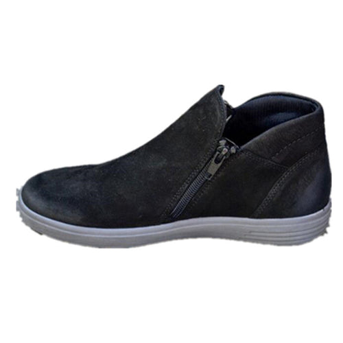 Autumn And Winter Fashion Round Toe Side Zipper Martin Boots