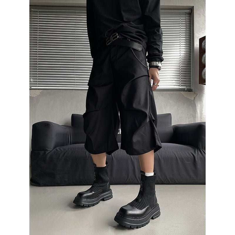 Autumn And Winter Leather Martin Boots High-top Leather Shoes Men's Shoes Fleece-lined