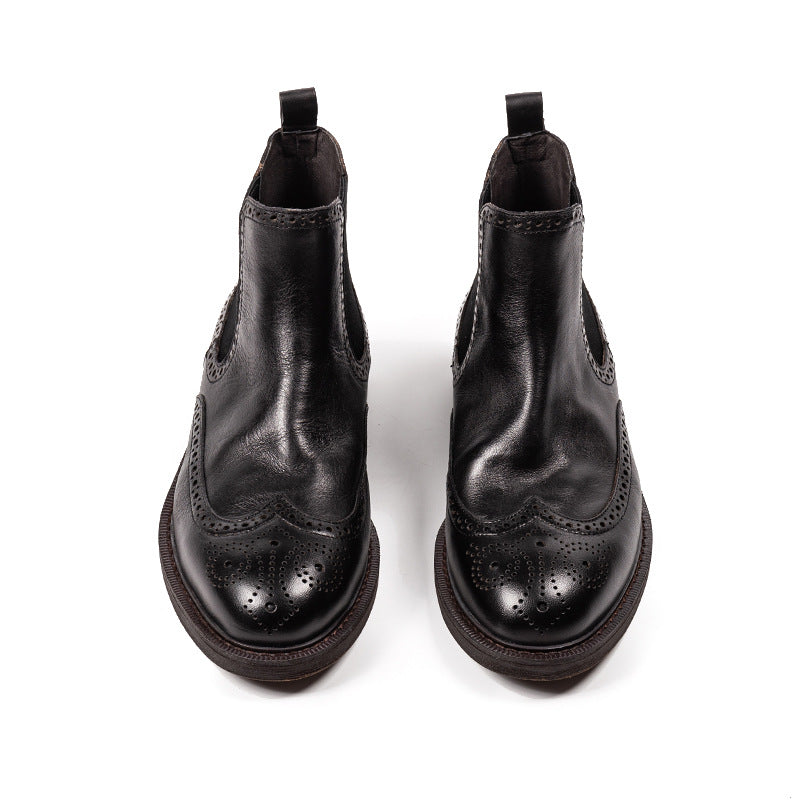 Men's Casual Leather Martin Boots