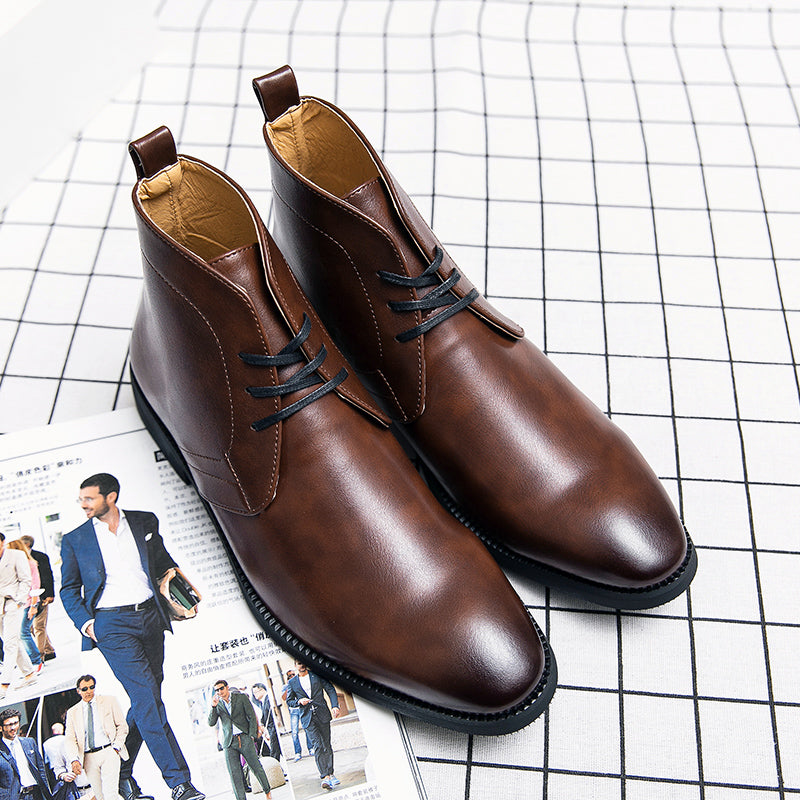 Doc Martens Men's Spring And Autumn Men's Snow Boots High Tops Are Exploding