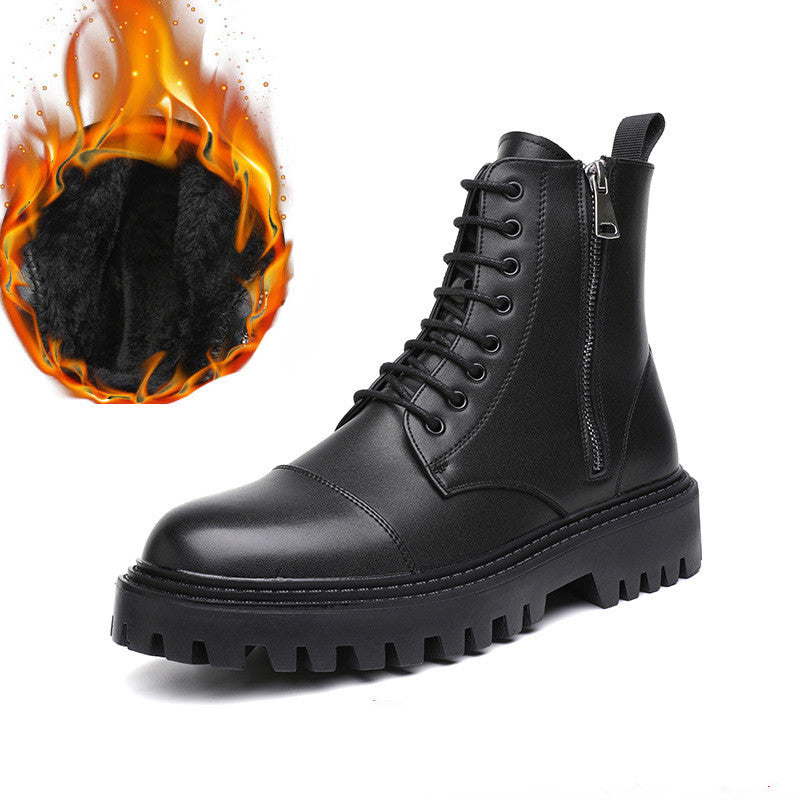 Thick-soled Martin Trendy Short Boots British Fan Car