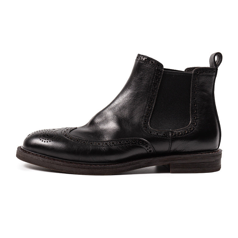 Men's Casual Leather Martin Boots