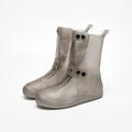 Adult And Children PVC High Top Waterproof Cover Rain Boots Double Breasted