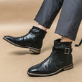 British Style Casual Pointed Leather Shoes