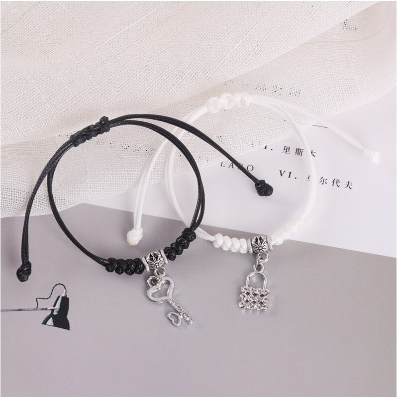 Weaving Men And Women Couple Bracelets