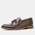 American Size Wood Grain Tassel Foreign Trade Formal Shoes Loafers Slip-on