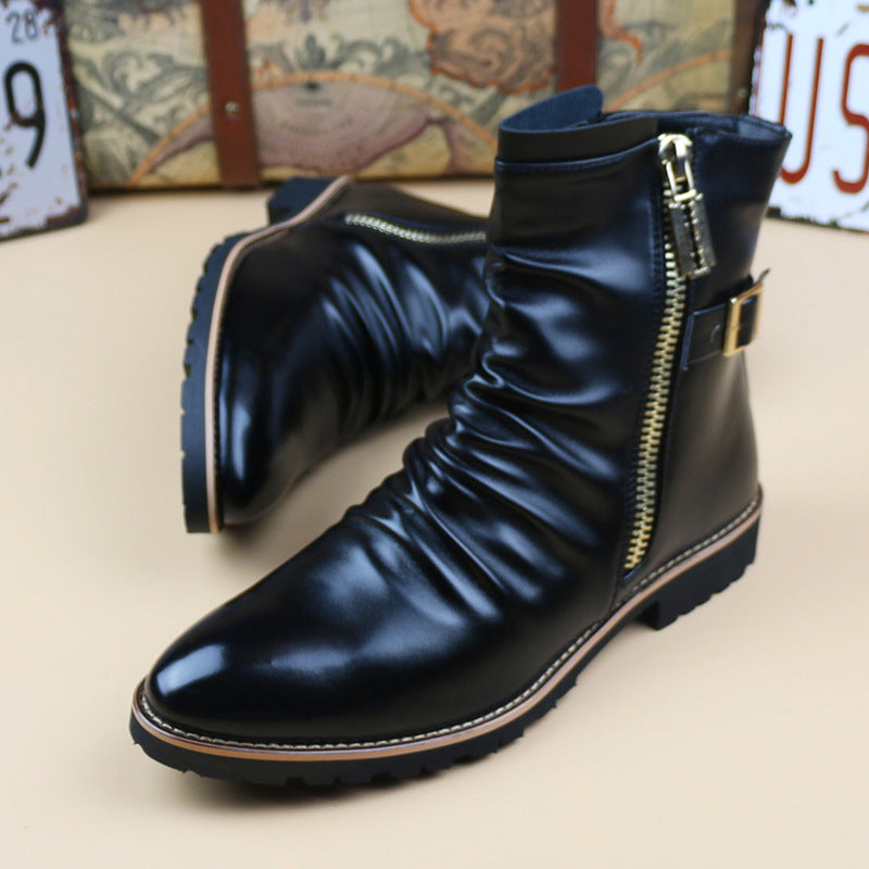 All-matching Korean Style Height Increasing boots