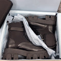 New Thick-soled High-rise Sponge Cake Leather British Martin Boots