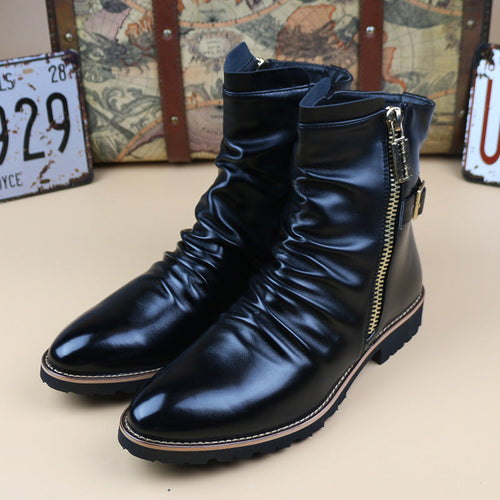 All-matching Korean Style Height Increasing boots