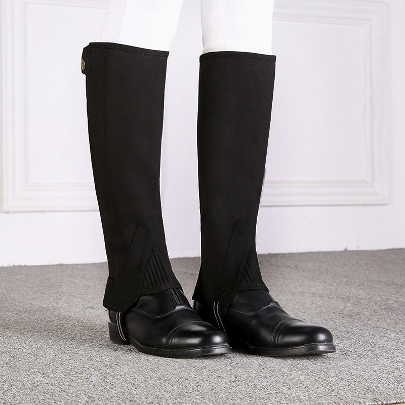 Equestrian Riding Leggings, Knee Pads, Riding Boots