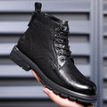 British Style All-matching Work Clothes Ankle Boots Fashion Haulage Motor Leather Boots