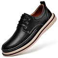 Casual British Style Tooling Handmade Genuine Leather Martin Boots